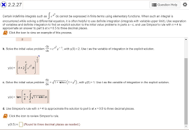 Certain Indefinite Integrals Such As Dx