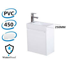 450x250x530mm Wall Hung White Bathroom
