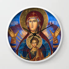 Virgin Mary Byzantine Orthodox Art