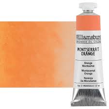 Williamsburg Handmade Oil Paint 37 Ml Montserrat Orange