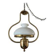 Buy Large Lyre Lamp With Opal Milk