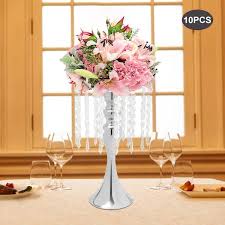 Wedding Centerpieces Metal Vase