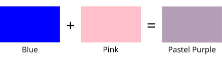What Color Does Blue And Pink Make