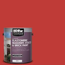 Behr Premium 1 Gal Ms 06 Matador Elastomeric Masonry Stucco And Brick Exterior Paint S0096601