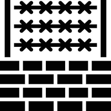 Page 2 Boundary Wall Vector Art