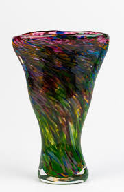 An Italian Murano Glass Vase Signed