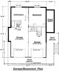 C 511 Unfinished Basement Floor Plan