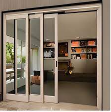 White Upvc 3 Track Sliding Door