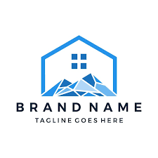 House And Mountain Logo Template Icon