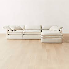 Performance Linen Sectional Sofa