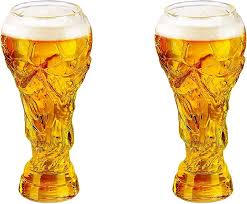 Hayche World Cup Beer Glass Set Of 2