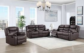 Espresso Reclining Motion Sofas