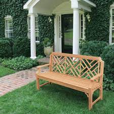 Chippendale Bench Country Casual Teak