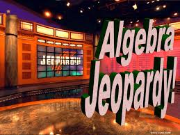 Solving Equations Jeopardy