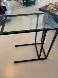 Ikea Vittsjö Laptop Stand Glass Table
