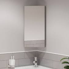 Corner Bathroom Mirror Cabinet Cupboard