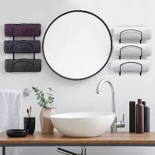 Towel Rack Wall Mounted Bathroom Towel Holder Towel Storage For Rolle