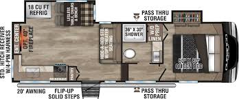 Durango Half Ton Fifth Wheel Floorplans