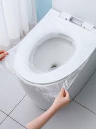 Clear Disposable Toilet Seat Cover