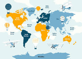 World Map For Kids Images Browse 30