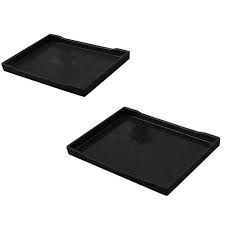 Fityle 2x Melamine Hotel Serving Tray