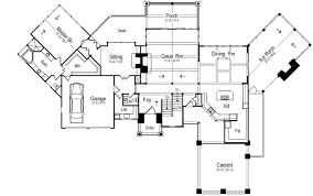 Lake House Plans Waterfront House