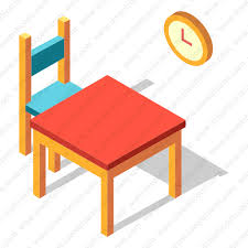 Dining Table Vector Icon