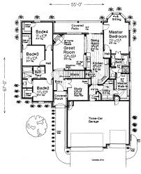 House Plan 97866 European Style With