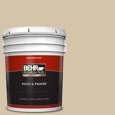 5 Gal Icc 60 Brown Bread Flat Exterior Paint Primer