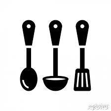 Cooking Utensils Icon Wall Stickers