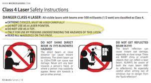 laser pointer safety updates to