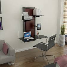 Modern Space Saving Wall Desk For Tiny