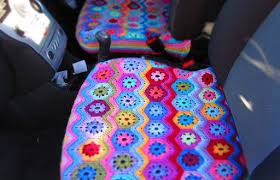 Crochet Car Seat Cover Crochet Car