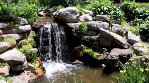 Small Waterfall At Home Garden Garden