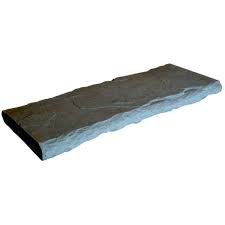 Slate Wall Cap Rubber Mold For Concrete