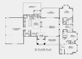 Bedroom Ranch House Plan With Bay Windows