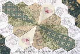 Draw On Freezer Paper Dodecagon Quilt