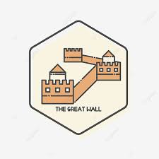 Great Wall Vector Art Png The Great