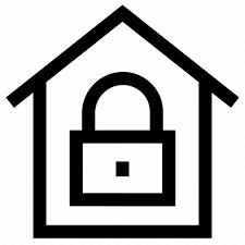 Building Home House Lock Icon