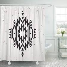 Pknmt Grunge Monochrome Ethnic Pattern