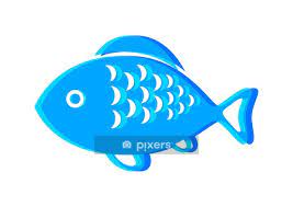 Wall Decal Fish Icon Pixers Us