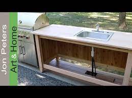 Build An Outdoor Kitchen Cabinet Part 1