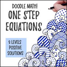 One Step Equations Doodle Math Twist