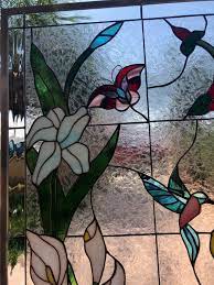 Bird Stain Glass Window