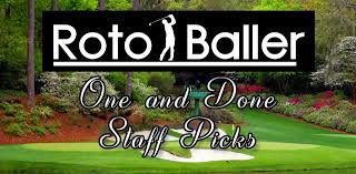 Rotoballer Pga One And Done Staff