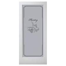 Lite Pantry Etched Glass Ovolo Sticking