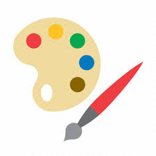 Brush Kids Paint Painting Palette