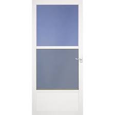 Tempered Glass Storm Door