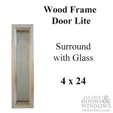 Wood Door Lites Glass Inserts