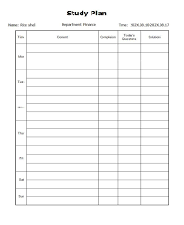 10 Efficient Mcat Study Schedule Excel